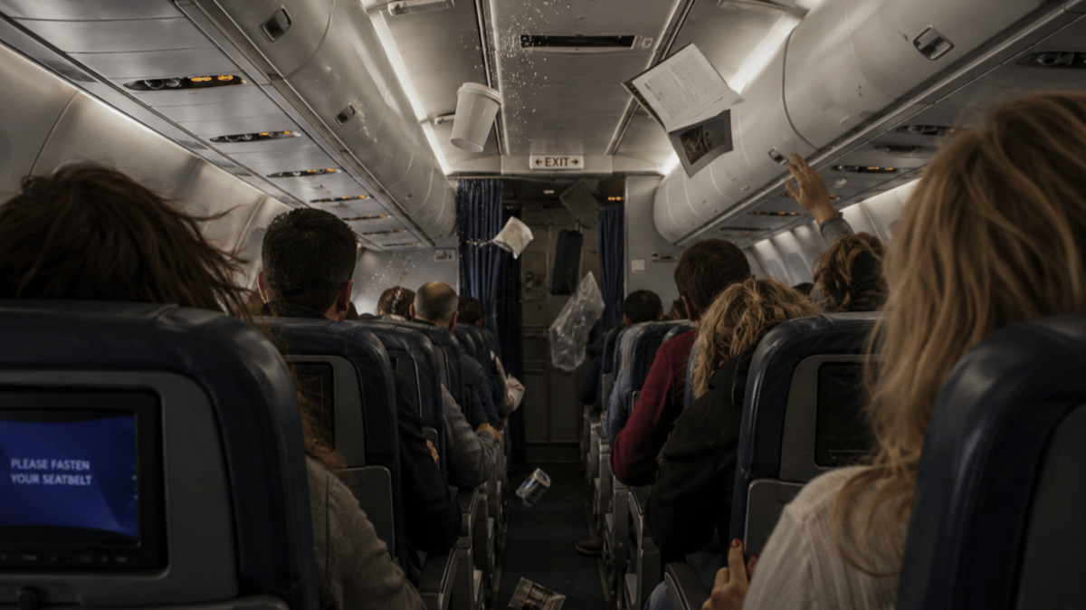Turbulence: Pilots cannot stop the storm but they can calm the passengers