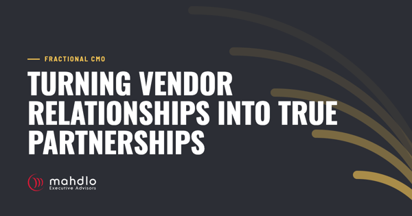 Mahdlo article card: Turning vendor RELATIONSHIPS into true partnerships