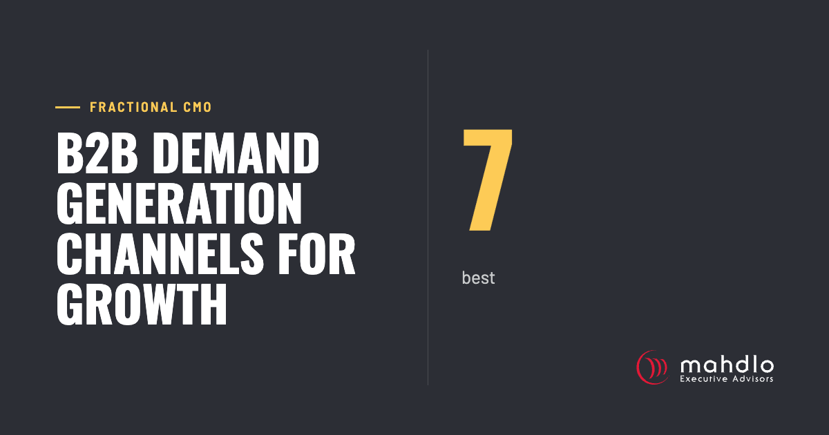 Mahdlo article card: 7 Best B2B Demand Generation Channels for Growth
