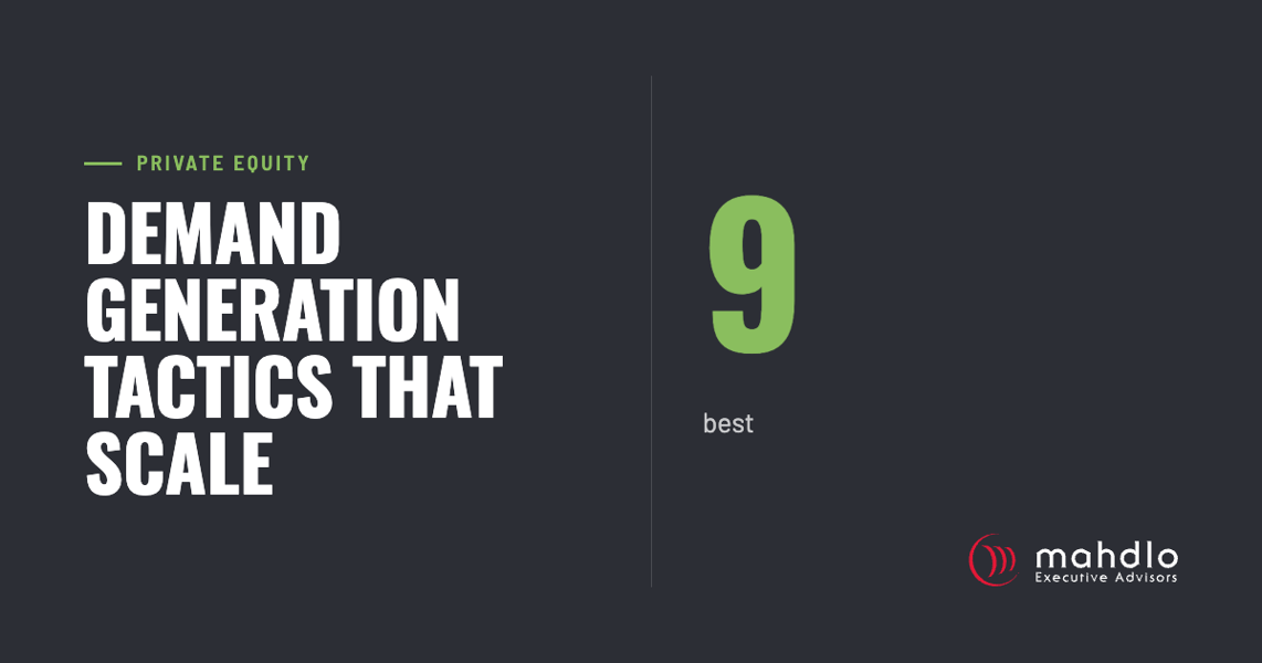 Mahdlo article card: 9 Best Demand Generation Tactics That Scale