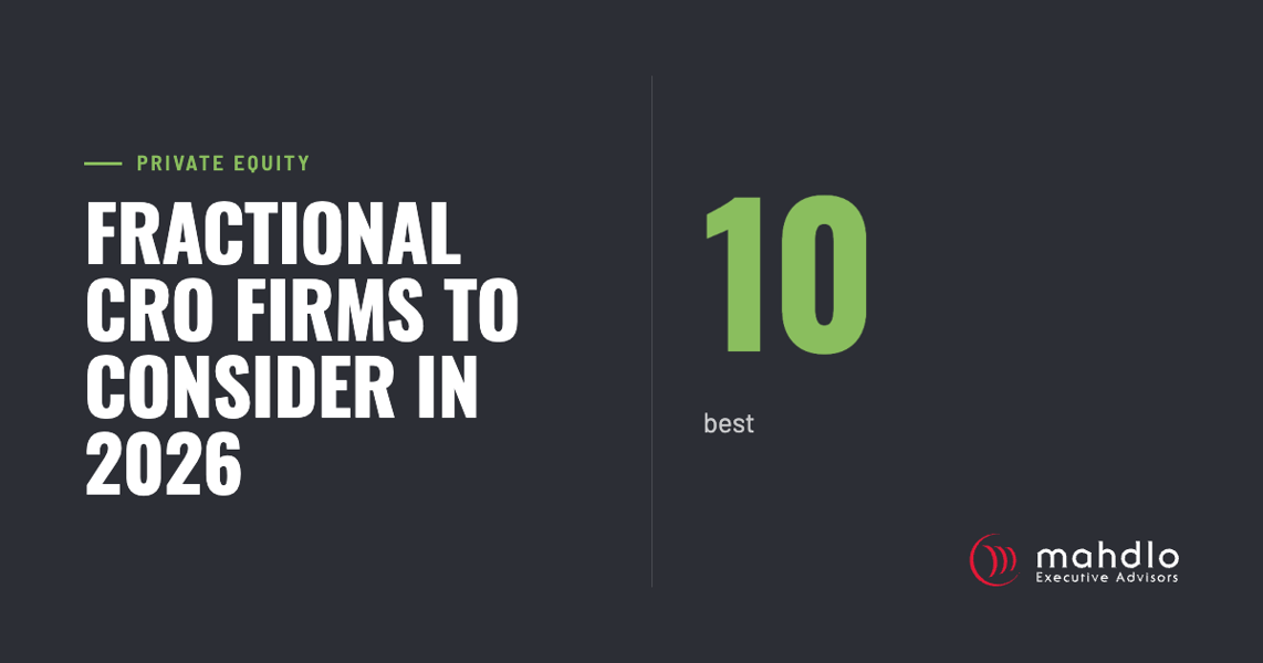 Mahdlo article card: 10 Best Fractional CRO Firms to Consider in 2026