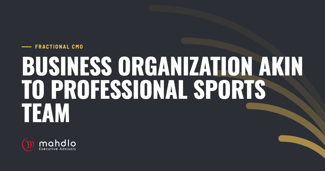 Mahdlo article card: Business Organization akin to&nbsp;Professional Sports Team