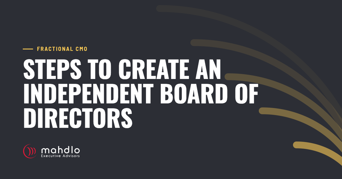 Mahdlo article card: Steps to Create an Independent Board of Directors