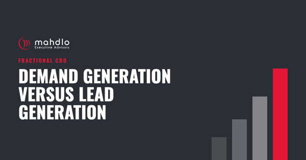 Mahdlo article card: Demand Generation Versus Lead Generation