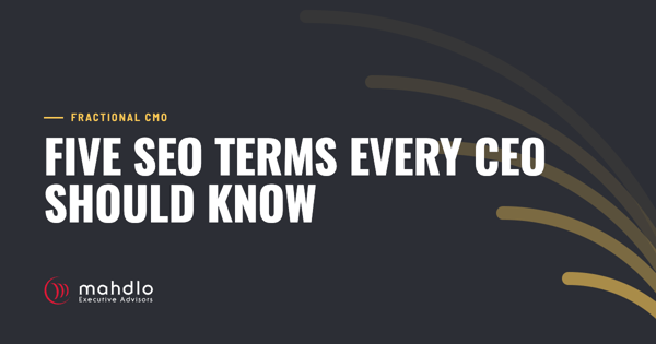 Mahdlo article card: Five SEO Terms every CEO should Know