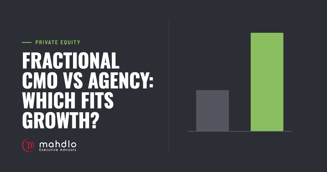 Mahdlo article card: Fractional CMO vs Agency: Which Fits Growth?