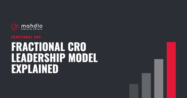 Mahdlo article card: Fractional CRO Leadership Model Explained
