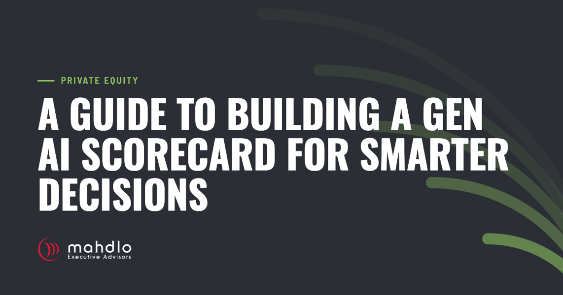 Mahdlo article card: A Guide to Building a Gen AI Scorecard for Smarter Decisions