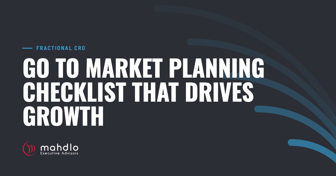 Mahdlo article card: Go to Market Planning Checklist That Drives Growth