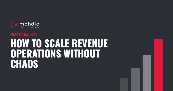 Mahdlo article card: How to Scale Revenue Operations Without Chaos