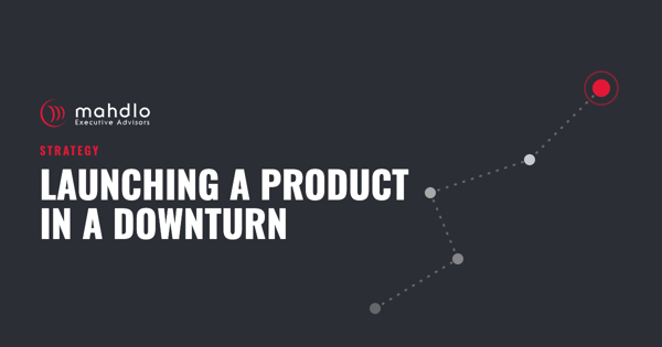 Mahdlo article card: Launching a Product in a Downturn