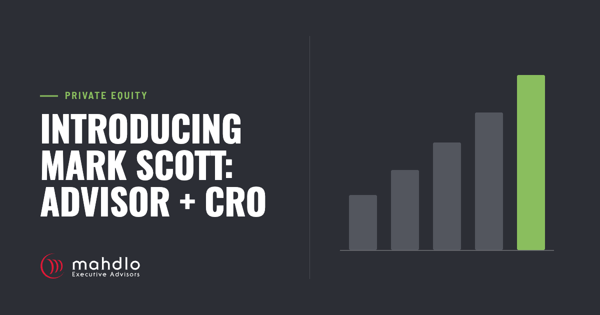 Mahdlo article card: Introducing Mark Scott: Advisor + CRO