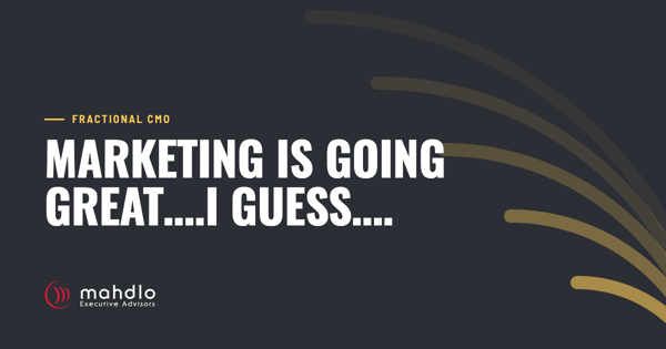 Mahdlo article card: Marketing is going GREAT….I guess….