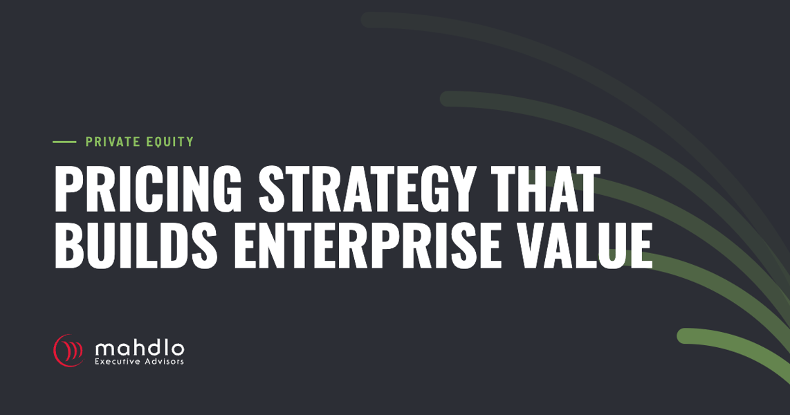 Mahdlo article card: Pricing Strategy That Builds Enterprise Value