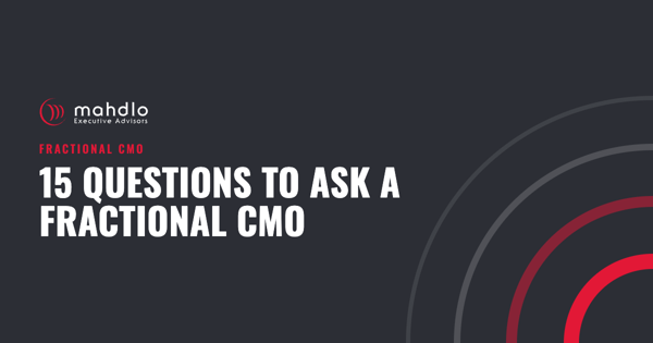 Mahdlo article card: 15 Questions to Ask a Fractional CMO