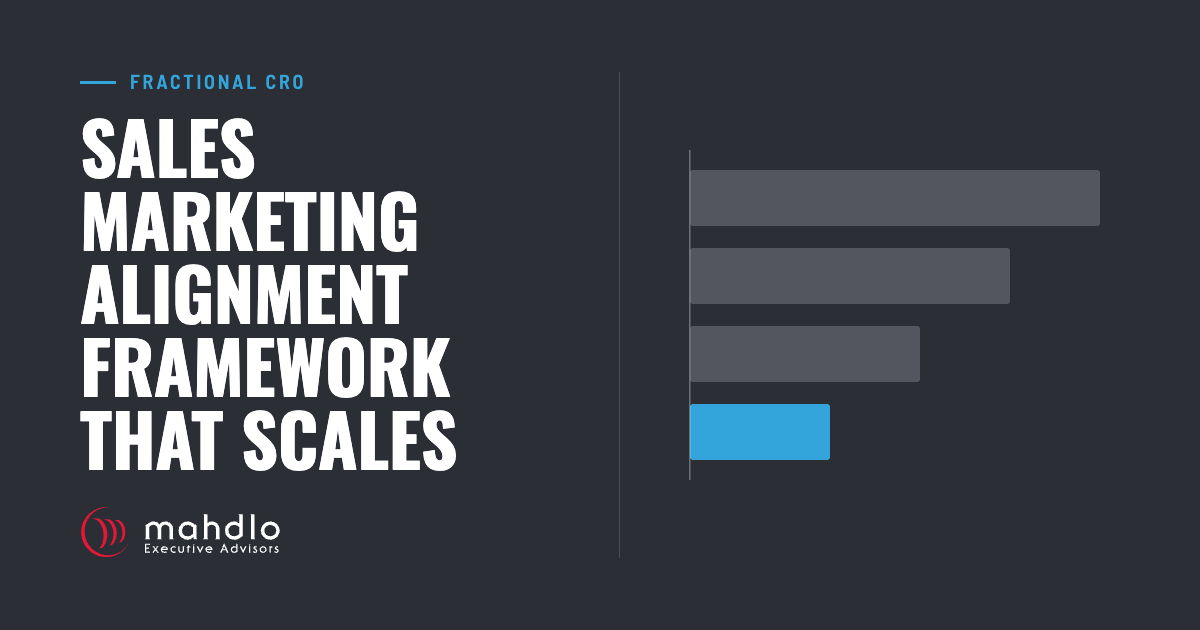 Mahdlo article card: Sales Marketing Alignment Framework That Scales