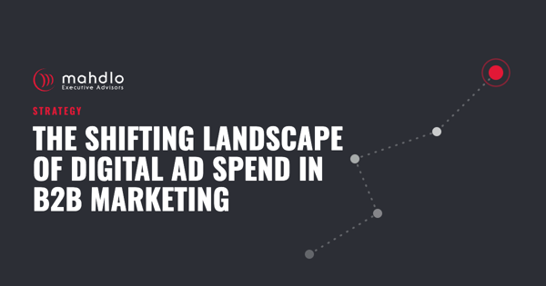 Mahdlo article card: The Shifting Landscape of Digital Ad Spend in B2B Marketing