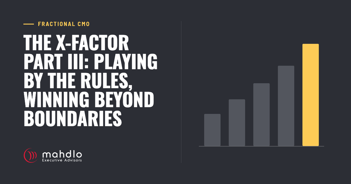 Mahdlo article card: The X-factor Part III: Playing by the Rules, Winning Beyond Boundaries