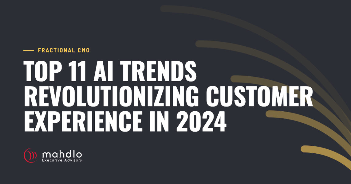 Mahdlo article card: Top 11 AI Trends Revolutionizing Customer Experience in 2024