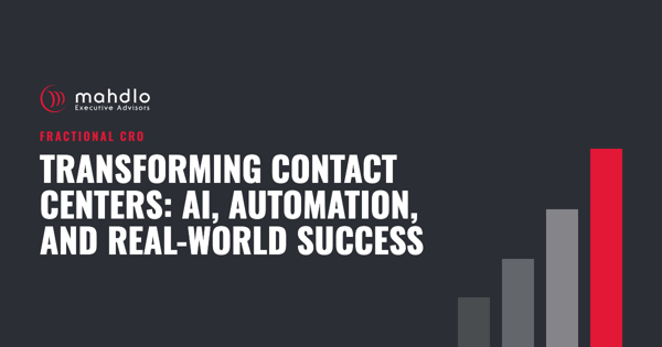 Mahdlo article card: Transforming Contact Centers: AI, Automation, and Real-World Success