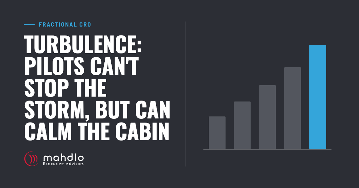 Mahdlo article card: Turbulence: Pilots cannot stop the storm but they can calm the passengers