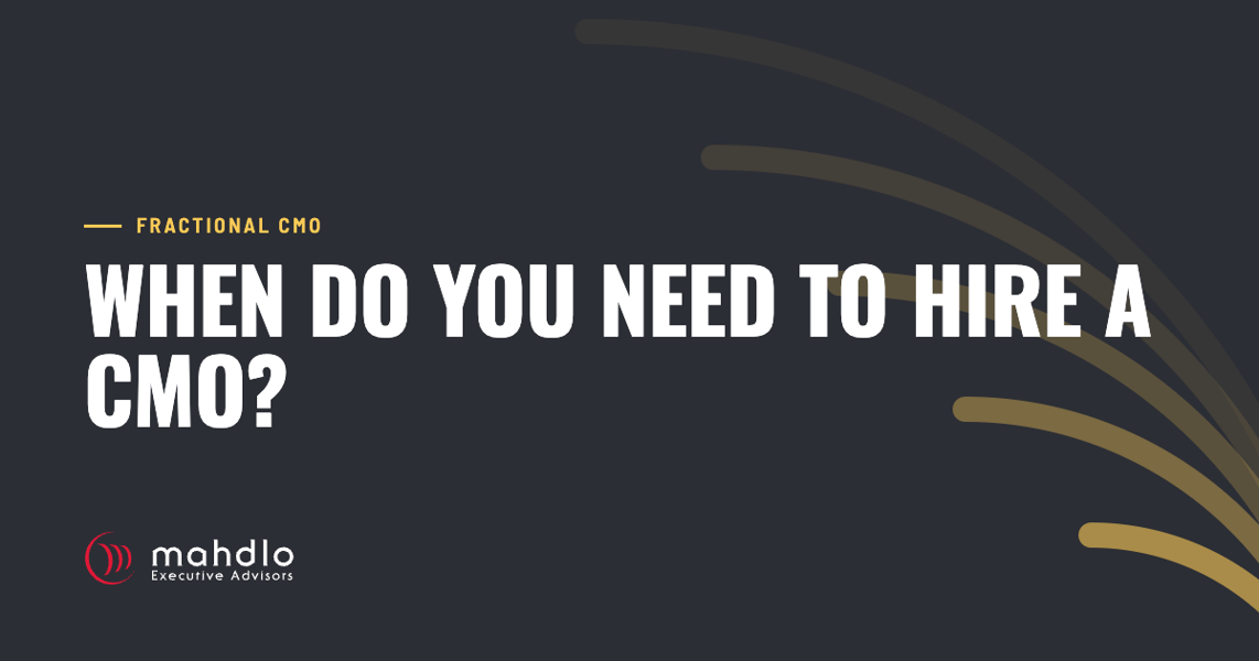 Mahdlo article card: When do you need to hire a CMO?