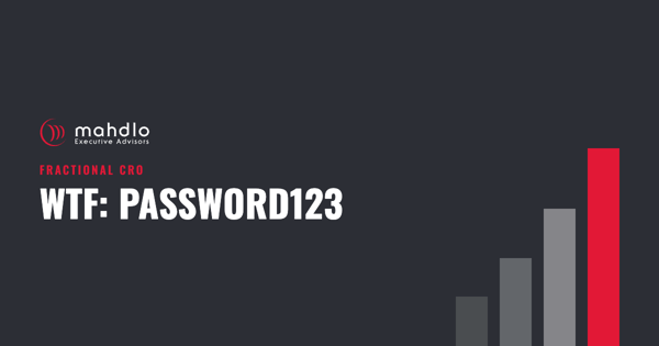 Mahdlo article card: WTF: &nbsp;Password123