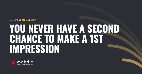 Mahdlo article card: You Never Have a Second Chance to Make a 1st Impression