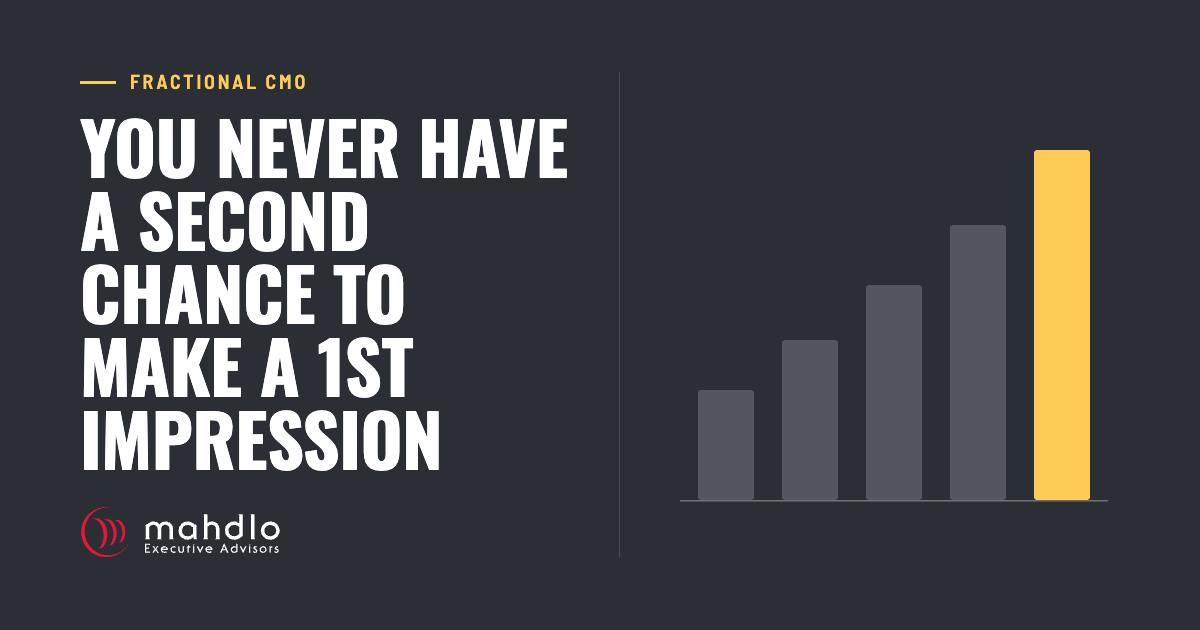 Mahdlo article card: You Never Have a Second Chance to Make a 1st Impression