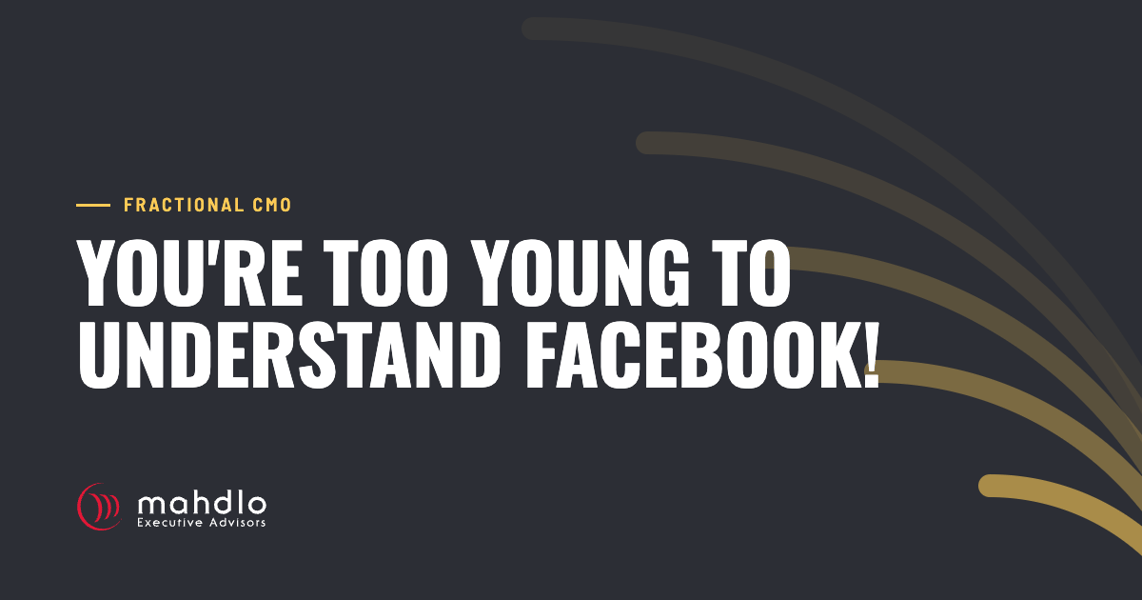 Mahdlo article card: You're Too Young To Understand Facebook!