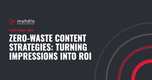 Mahdlo article card: Zero-Waste Content Strategies: Turning Impressions into ROI