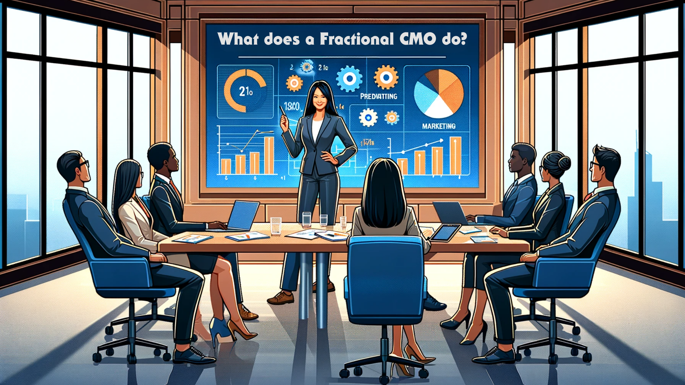 Fractional CMOs at a board room table